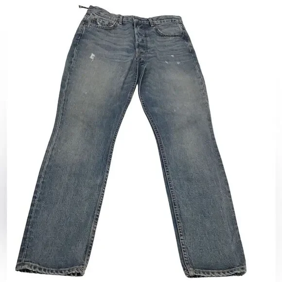 GRLFRND Karolina High Waist Straight Leg Denim Jeans Size 28